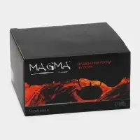 Чайник Magma &laquo;Танан&raquo;, 800 мл, с ситом, с эмалированным покрытием внутри, индукция, чугун, чёрный