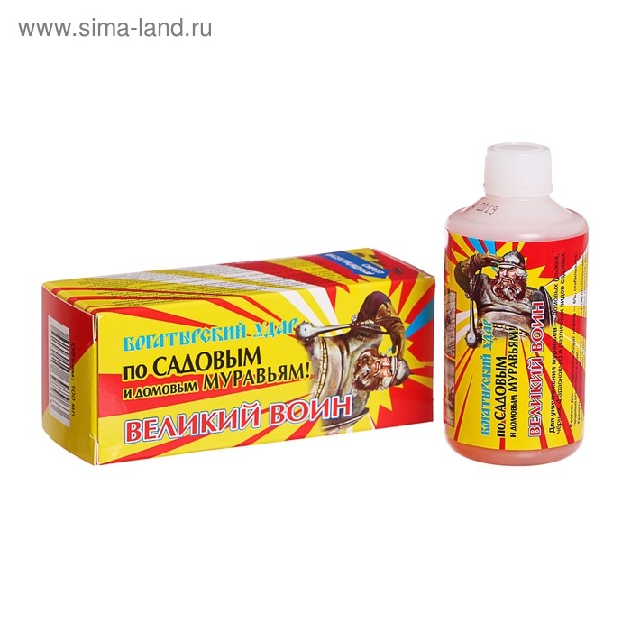 Сироп от муравьев Великий воин, 100 мл Сироп от муравьев Великий воин, 100 мл