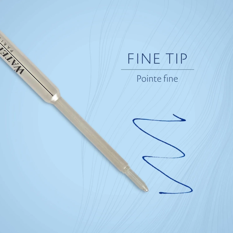 Стержень шариковый 112мм WATERMAN Standard Maxima тонк лин. Син 1964016