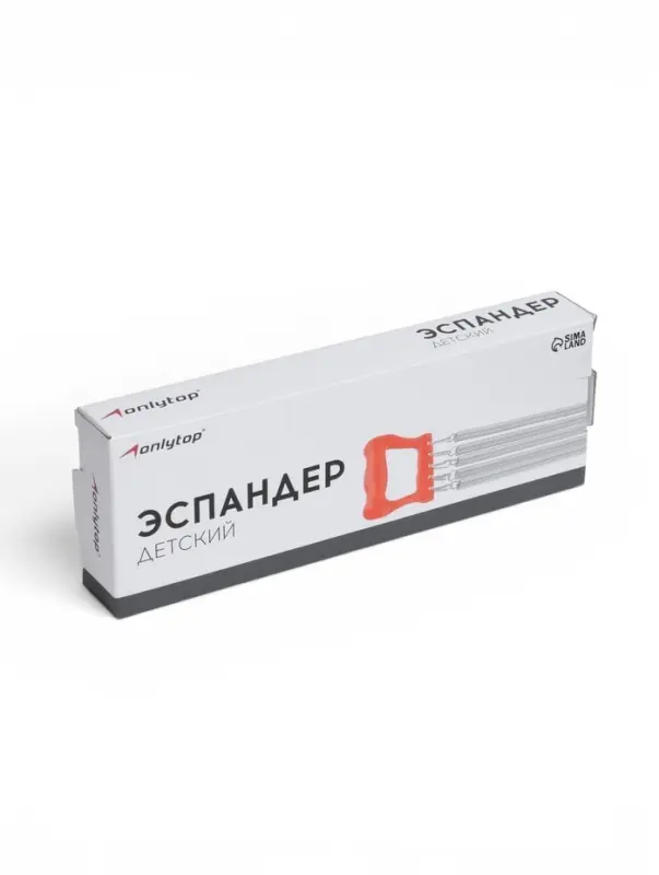Эспандер грудной ONLYTOP, 41&times;9&times;2 см, 10 кг, детский, МИКС