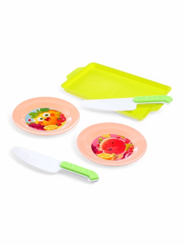 Игровой набор Игровой набор "Супершеф" корзина с продуктами и посудкой, 28 предметов