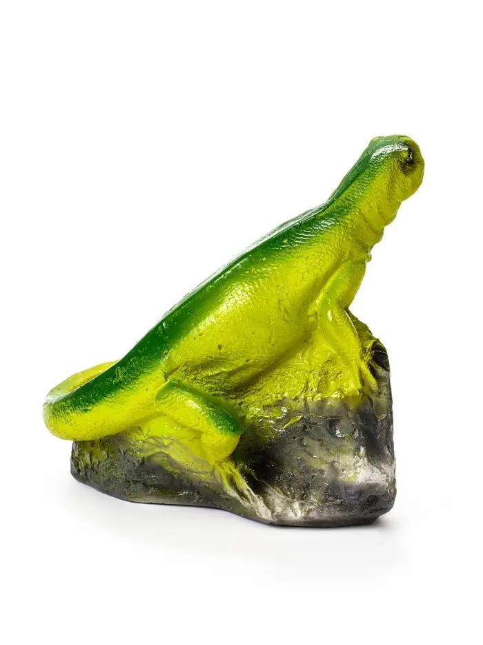 Садовая фигура из гипса &laquo;Ящерица на камне&raquo;, 16.5&times;13&times;16 см