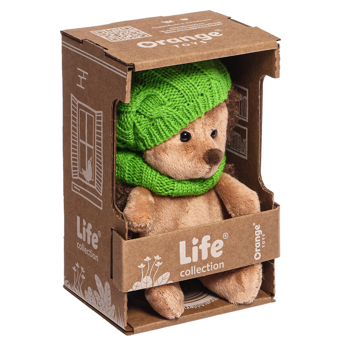 Мягкая игрушка «Ежик Колюнчик: Весёлая прогулка», 15 см