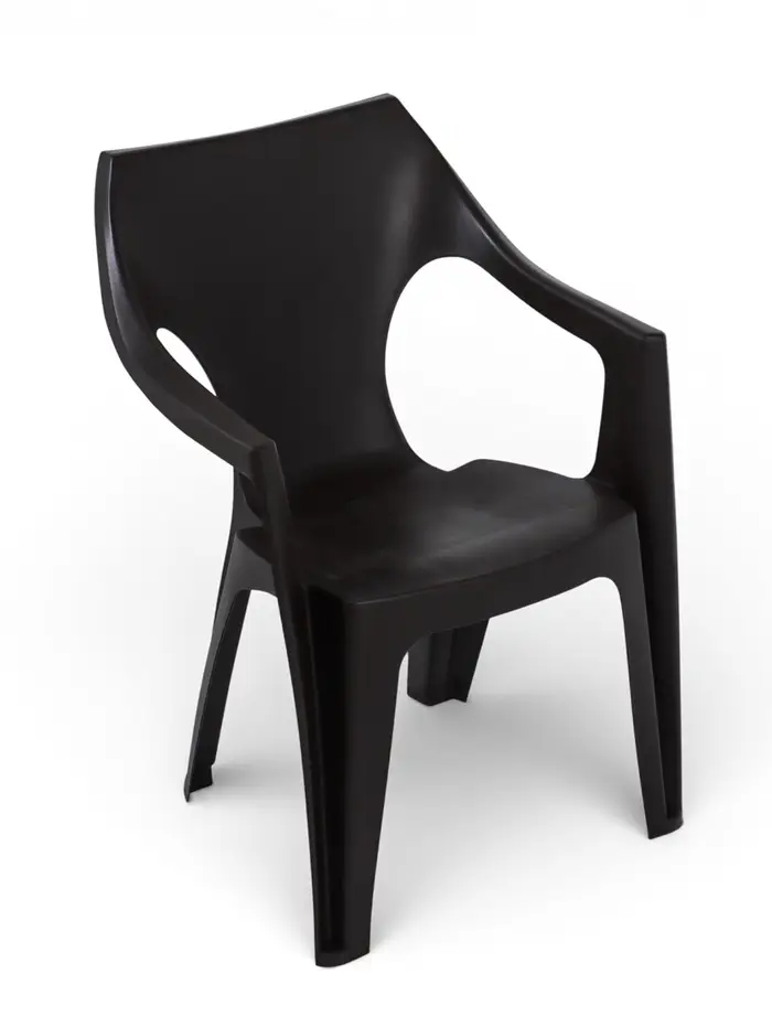 Кресло садовое Decorona DeForma, 55&times;53.5&times;78.5 см, пластиковое, цвет тёплый орех