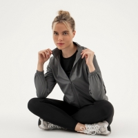 Ветровка женская Resport, р. 50, цвет серый, спортивная
