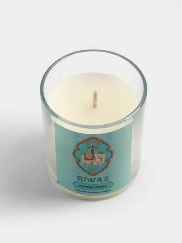 Свеча ароматическая в стекле &laquo;Сила цветов&raquo;, соевый воск, 120 г