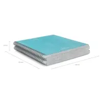 Тетрадь на спирали ErichKrause. Glance Vivid А5, 80 листов, в клетку, пластиковая обложка, блок офсет, 100% белизна, МИКС