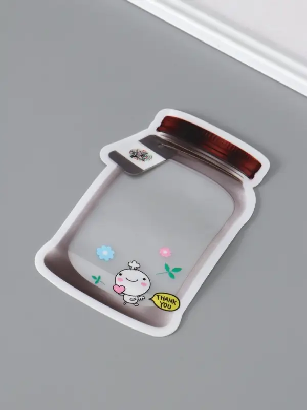 Пакет для хранения Пакет для хранения "Стеклянная банка с крышкой. Человечек", застёжка zip-lock 10,5х15+6,5 см 10886