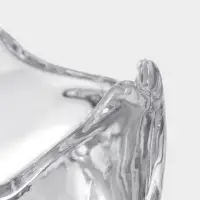 Икорница "Лебедь" 12х7х8 см, прозрачная