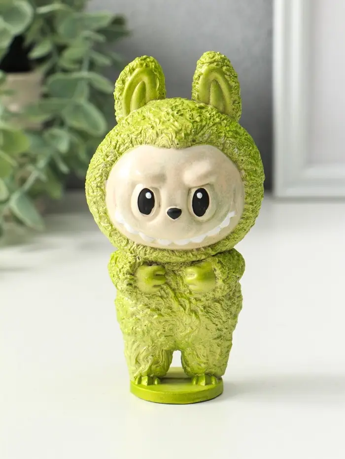 Фигурка гипс &laquo;Чудик&raquo;, 13&times;6.5&times;5.5 см, салатовый