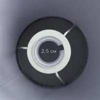 Абажур BayerLux &laquo;Велюр&raquo;, E27 или E14, серый, 24&times;24&times;18 см