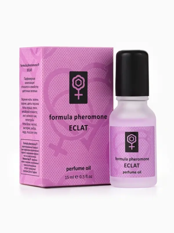 Парфюмерное масло женское с феромонами Formula Pheromone Eclat, 15 мл (по мотивам Eclat d'Arpege (Lanvin)