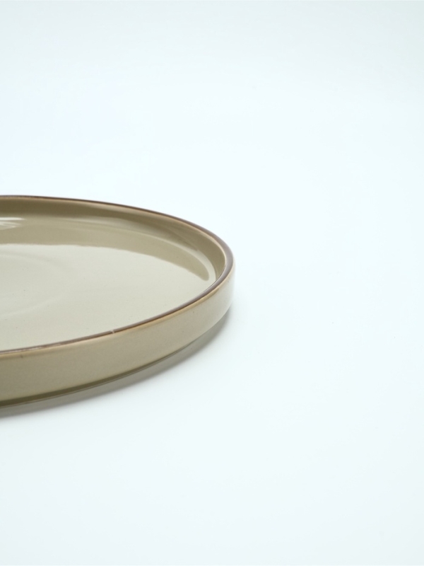 Тарелка керамическая Dolce Ceramo. «Песчаный берег», 27 х 27 см