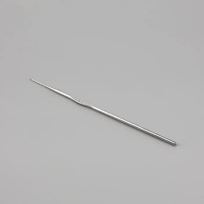 Крючок для вязания, железный, d=0.5 мм, 12.5 см Крючок для вязания, железный, d=0.5 мм, 12.5 см