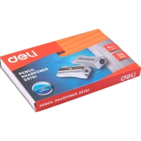 Точилка ручная Deli, 1 отверстие, алюминиевый сплав, стальное лезвие