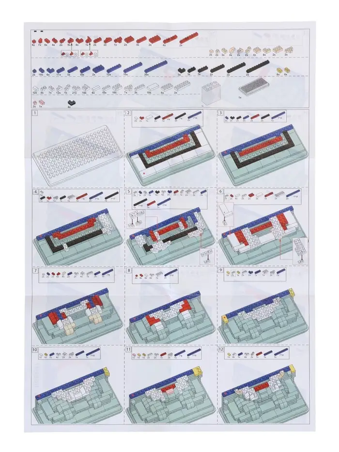 UNICON Конструктор "Mini Blocks", 393 детали, Дед Мороз