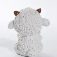 Фигурка полистоун &laquo;Бараш - кудряш с золотой подковой&raquo; 8&times;6&times;8.5 см