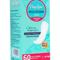 Прокладки ежедневные Day Spa, мультиформ, аромат морской бриз, ультратонкие, 60 шт.