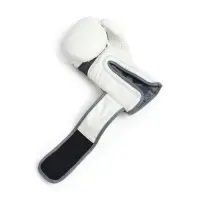 Боксерские перчатки FIGHT EMPIRE, PRIDE, белые, размер 8 oz