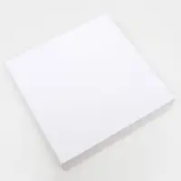 Коробка подарочная складная, упаковка, крышка-дно, белая, 30&times;30&times;8 см