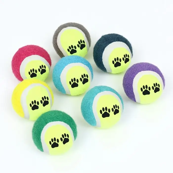 Мячик войлочный &laquo;Лапки&raquo;, 6.5 см, цвет МИКС