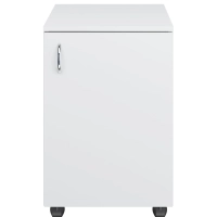 Тумба MEG_медицинская, 1 отделение, полка, ЛДСП ТМ (код МД-103.00) белый