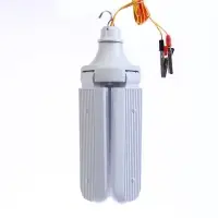 Фонарь кемпинговый, 32 Вт, SMD 2835, кабель l-1.5 м, с зажимом от 12 В, 8.4 х 8.4 х 24 см Фонарь кемпинговый, 32 Вт, SMD 2835, кабель l-1.5 м, с зажимом от 12 В, 8.4 х 8.4 х 24 см