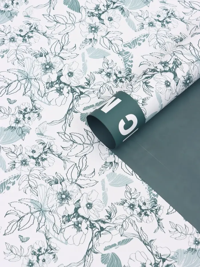 Пленка для цветов, &laquo;Романтичные моменты&raquo;, сине-серый, 57&times;57 см