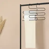 VETTA Вешалка для брюк 34,5x33,5x0,8 см, металл, чёрный