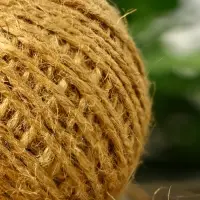 Шпагат льняной для подвязки растений, 50 м, 1200 текс, 2 нити, лён, Greengo