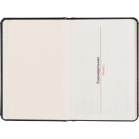 Еженедельник недатированный Attache А6 64л 100x150мм черный