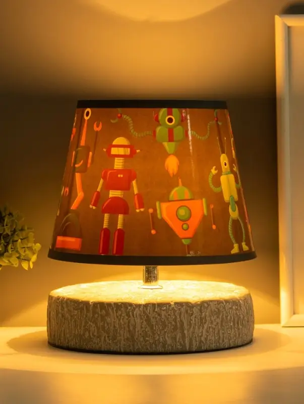 Настольная лампа Настольная лампа "Суше" E27 40Вт серый 20х20х23 см RISALUX