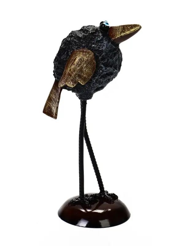 Садовая фигура из полистоуна &laquo;Каркуша&raquo; маленькая, 10&times;12&times;25 см