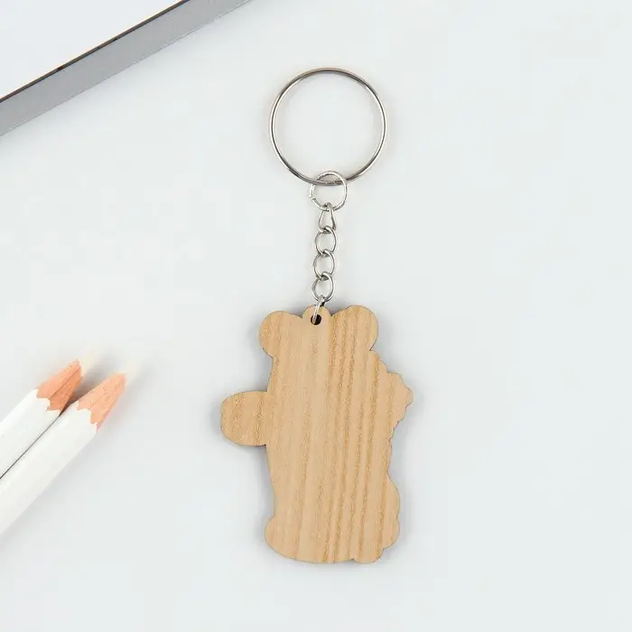 Брелок для ключей деревянный «Рак», знак зодиака, 4,5 х 6 см Брелок для ключей деревянный «Рак», знак зодиака, 4,5 х 6 см