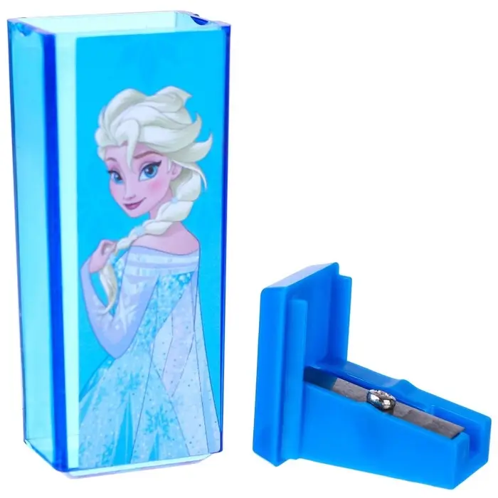 Точилка пластиковая прямоугольная, «Холодное сердце»