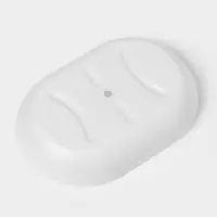 Набор для ванной комнаты Aqua, 4 предмета, пластик, белый