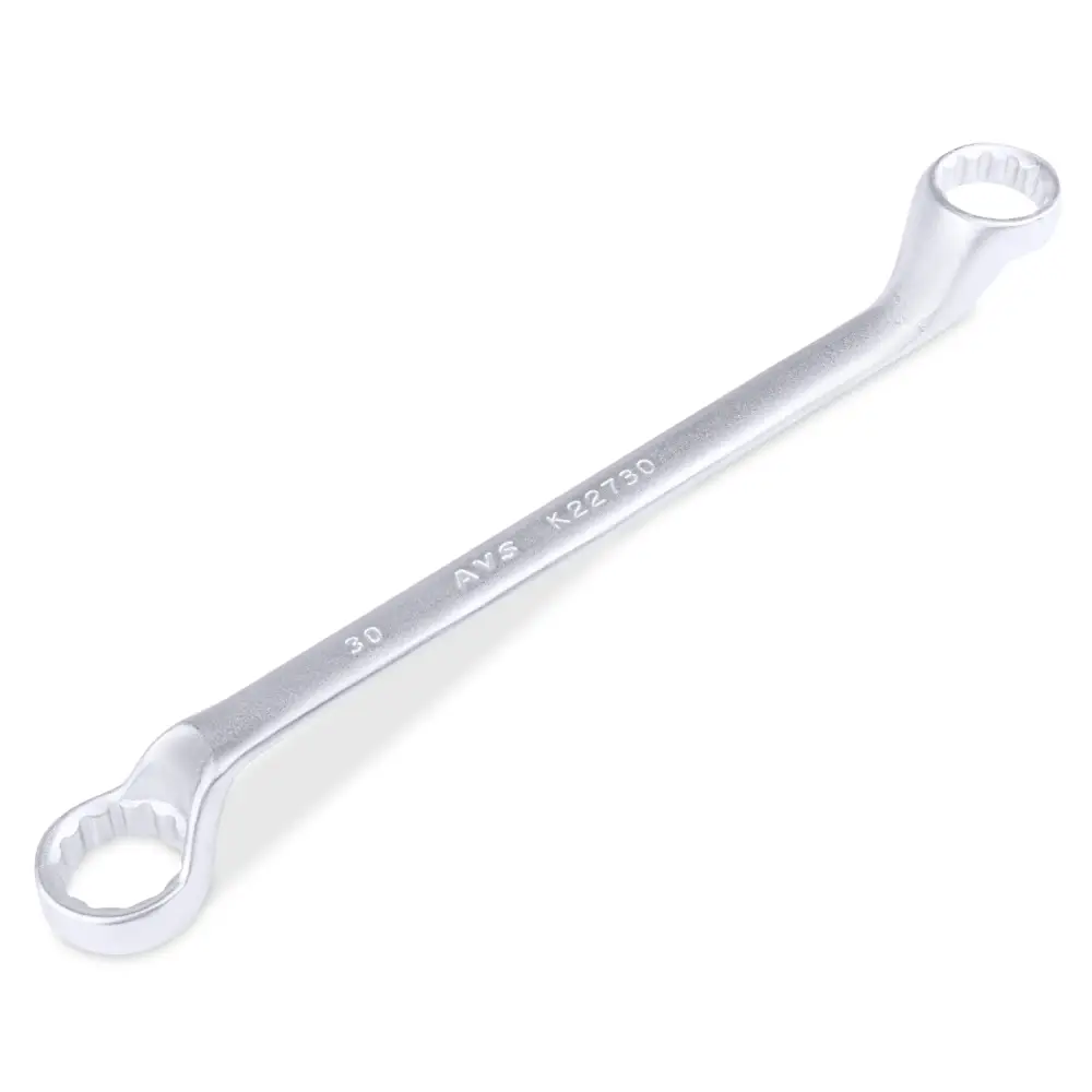 Ключ гаечный накидной изогнутый (27х30 мм) AVS K22730