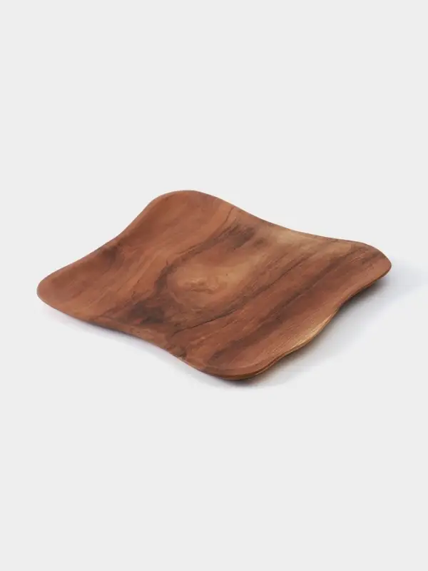 Блюдо, 32&times;26&times;2.5 см, тиковое дерево