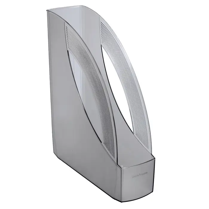 Лоток для бумаг вертикальный 75 мм, ErichKrause Rainbow Classic, дымчатый Лоток для бумаг вертикальный 75 мм, ErichKrause Rainbow Classic, дымчатый