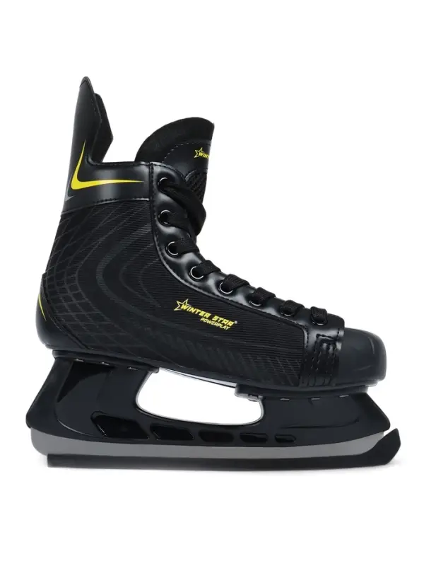 Коньки хоккейные Winter Star Powerplay Yellow, размер 44