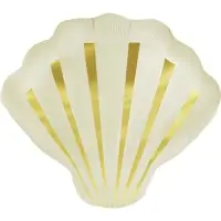 Воздушный шар фольгированный 21" &laquo;Морская ракушка&raquo;, кремовый сатин