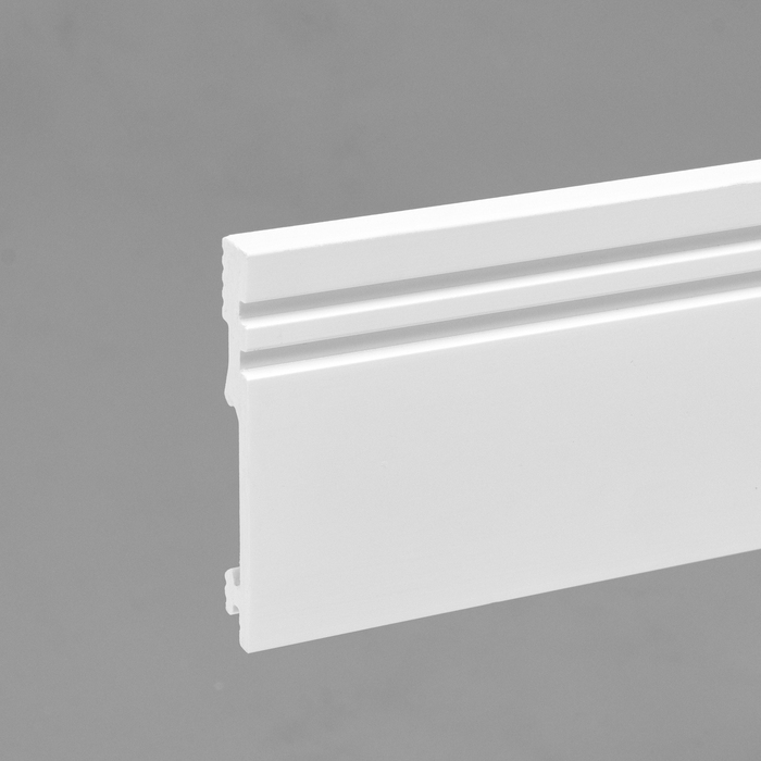 Плинтус напольный под покраску 1 UHD 22/100С, 2000х100 мм Плинтус напольный под покраску 1 UHD 22/100С, 2000х100 мм