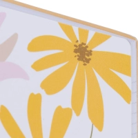 Тетрадь общая, BS, А5, 80л., клетка, спираль. April, цветы N4188