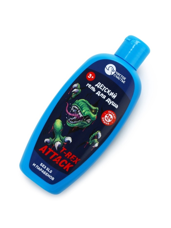 Крутой гель-пена для душа T-REX, аромат Вишня, 250 мл. Крутой гель-пена для душа T-REX, аромат Вишня, 250 мл.