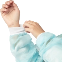 Халат хирург. стер, рук.манжет, дл.140 см, пл.25,&nbsp;р.48-54, голуб,1шт 5119/1