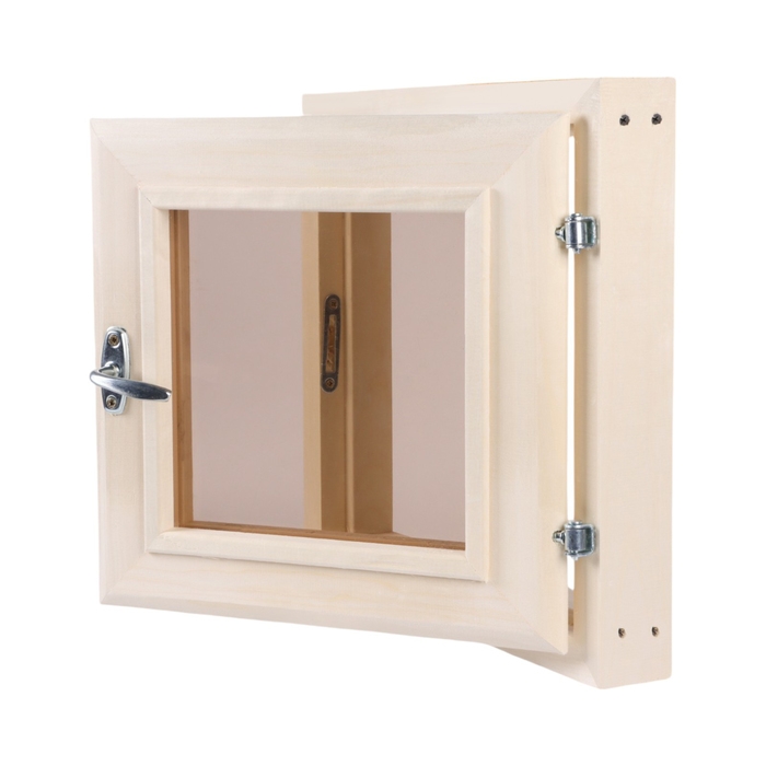 Окно, 40×40см, двойное стекло ЛИПА, бронза Окно, 40×40см, двойное стекло ЛИПА, бронза