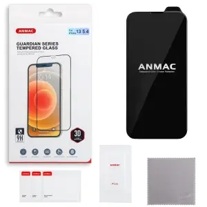 Защитное стекло для iPhone 13 Mini 3D ANMAC черный Арт. 1137133