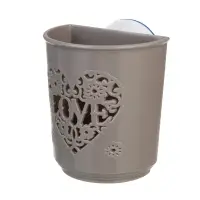 VETTA Love Стакан для зубных щеток, пластик, 7х10см, 2 цвета