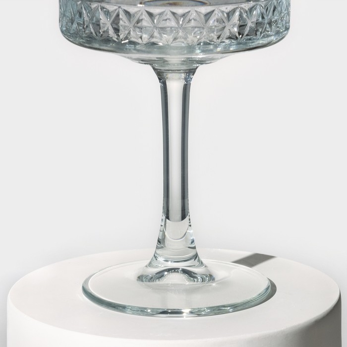 Набор стеклянных фужеров Elysia, 500 мл, 4 шт, с золотой каймой Набор стеклянных фужеров Elysia, 500 мл, 4 шт, с золотой каймой