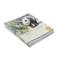 Тетрадь 24 листа в линейку ErichKrause Flower Panda, 60 г/м&sup2;, обложка мелованный картон, МИКС